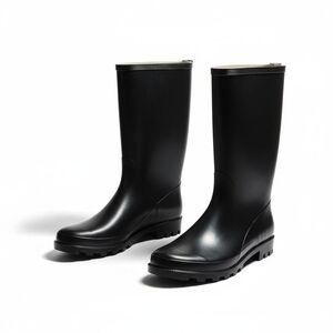Billito Tall Black Rain Boots Women's Size 10